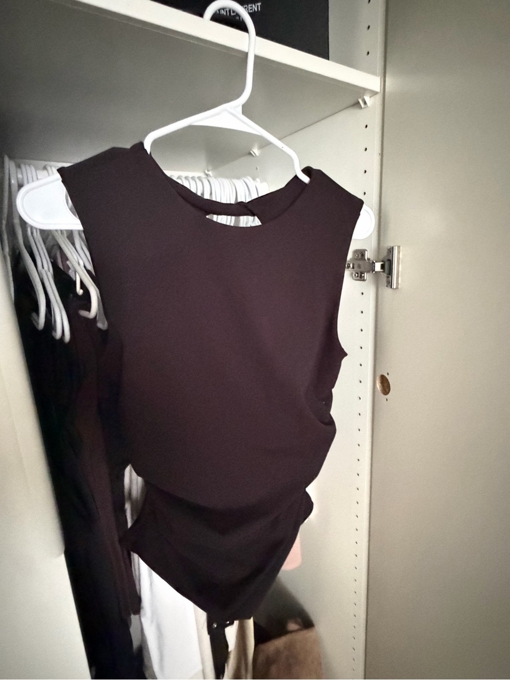 Dynamite Sleeveless Bodysuit in black Like New